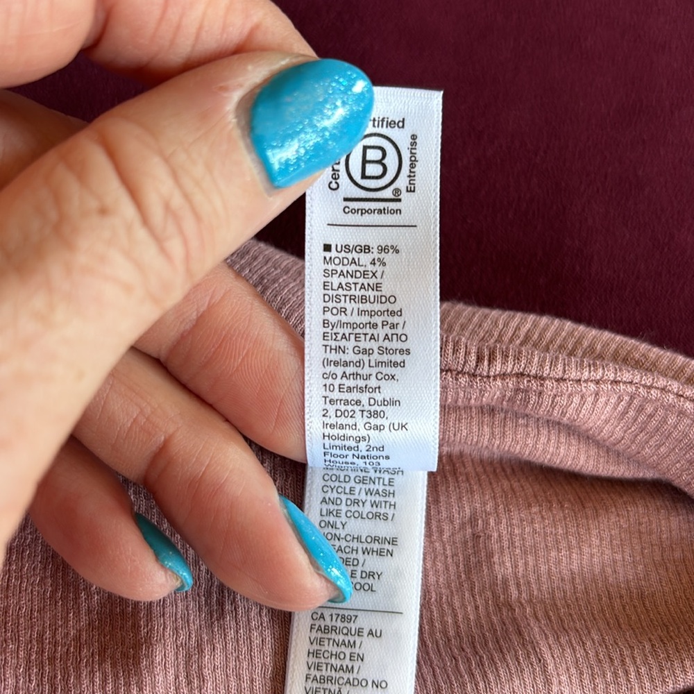Athleta Women's Well Rested Rib Sleep Bra - Picture 5 of 5